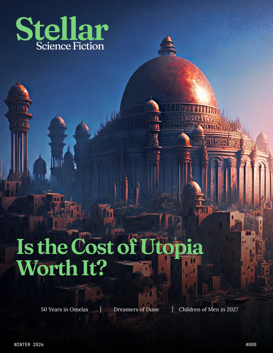 Stellar magazine — Is the Cost of Utopia Worth It?