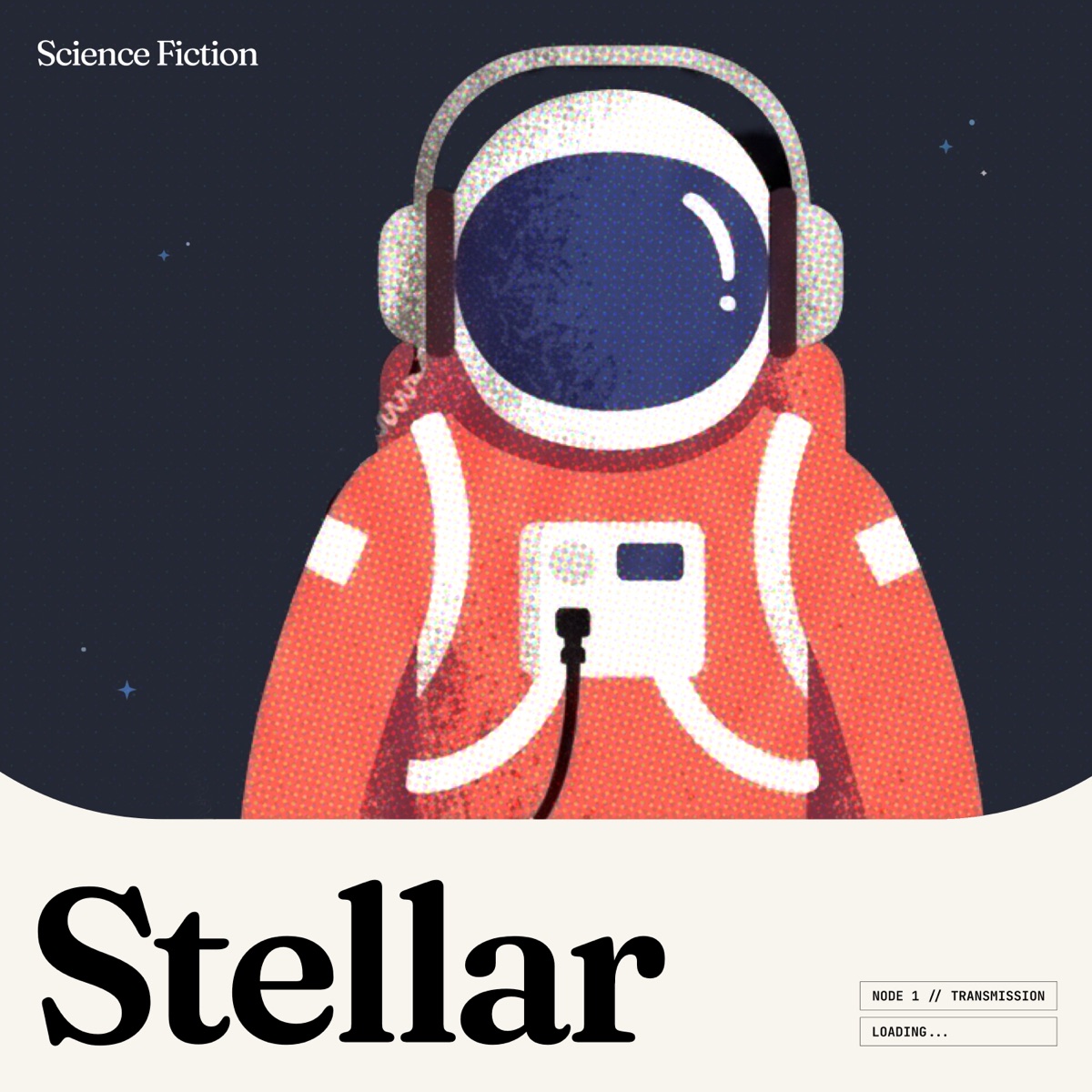 Stellar podcast — Mina in headphones